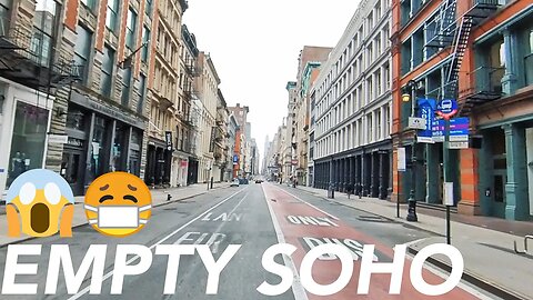 Empty Streets of New York | SoHo and Little Italy