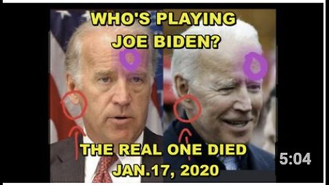 Joe Biden has been DEAD since Jan. 17, 2020 - Obituary was removed today to hide the truth