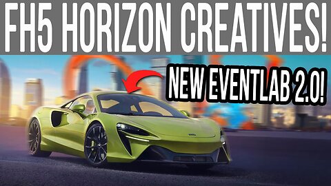 Forza horizon 5 launching new event with special exotic sports cars.
