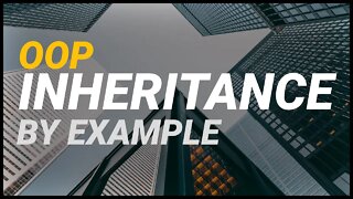 OOP Inheritance Example - A Simple Object Oriented Programming Explanation