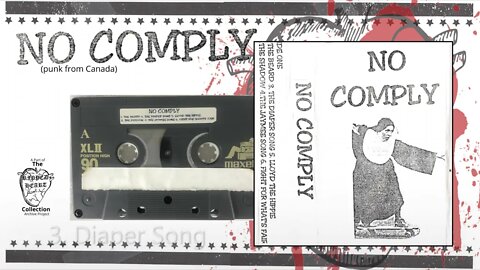 No Comply 🖭 Demo Tape - Ontario, Canada Underground Punk Band. Circa 1997 Cassette.