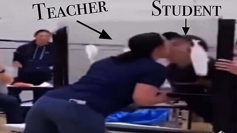 Teachers Play Licking Game With Students