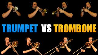 Brilliance VS Power!! Trumpet or Trombone?? Toccata from Monteverdi's "L'Orfeo"