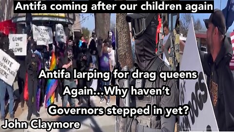 Antifa Larps for drag queens and only parents try to end it. Smdh
