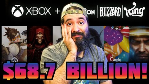 Microsoft Xbox Buys Activision Blizzard for $68.7 BILLION DOLLARS!?! | 8-Bit Eric
