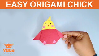 How To Make an Origami Chick - Easy And Step By Step Tutorial