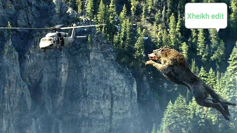 Giant Wolf Attack Scene - Wolf vs Helicopter - Rampage (2018) Hollywood Viral Movie Clip HD
