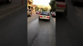 Carro de arrancada na Rua