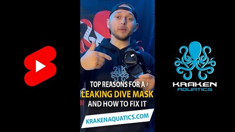 Top reasons for a leaking dive mask #shorts