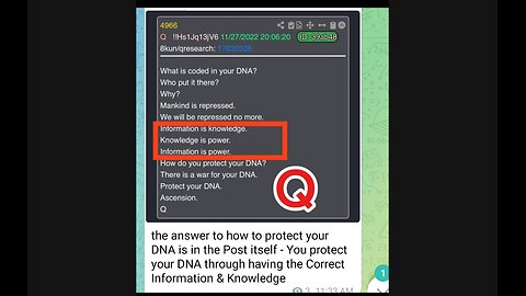 Protect your DNA ASCENSION Q MelzieKayeMind