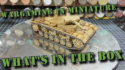 🔴 What's in the Box ☺ Perry / Blitzkrieg Miniatures 28mm ww2 German Pz III F (BM51)