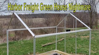 Harbor Freight Green House - Big Top Farm