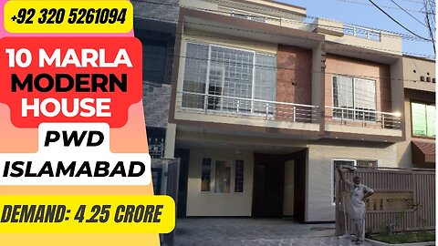10 Marla House in PWD Islamabad Unmatched Luxury and Comfort Demand 4.25 Crore