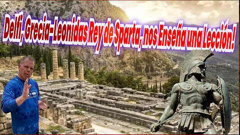 Delfi, Grecia-Leonidas Rey de Sparta, nos Enseña una Lección! #shorts #Sparta #Grecia #delfi