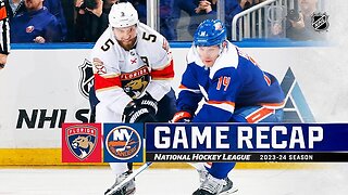 NHL Islanders - Panthers 2 - 3 Highlights