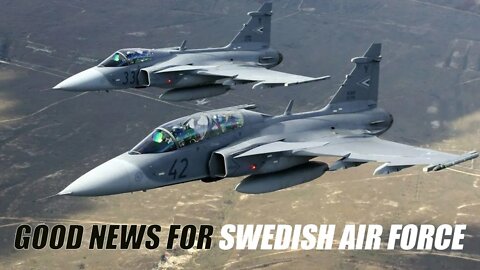 Good News For Swedish Air Force - The new Gripen comes with a Modern Look.