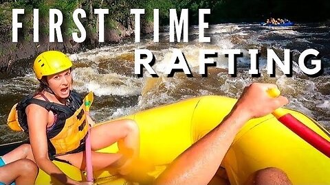 White Water Rafting in Michigan Full Time Tent Living