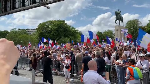 🇫🇷🇫🇷🇫🇷 24.7.2021 Paris La Marseillaise - Demo gegen den Gesundheitspass - Contre le Pass Sanitaire