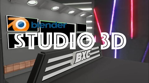 COMO FAZER UM STUDIO EM 3D - BLENDER