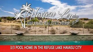 Lake Havasu Pool Home in The Refuge Golf Course 1936 E Birkdale Ln MLS 1022324