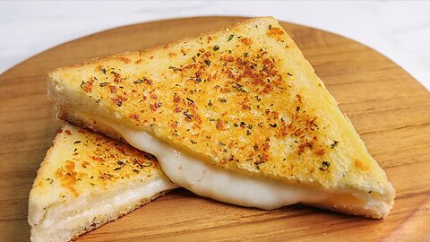 Garlic Cheese Sandwich Recipe | Cheese Sandwich | Easy Sandwich Recipe