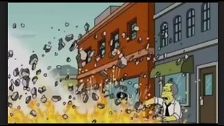 The Simpsons - Statue's Lens Becomes A Death Ray Direct Energy Weapon - DEW - HaloRock