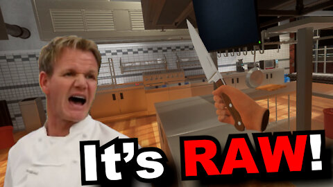 Gordon Ramsay Yells at me in Cooking Simulator VR