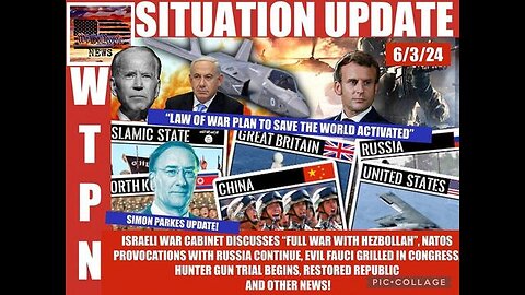 WTPN ~ Judy Byington ~ Situation Update ~ 6-3-24 ~ Trump Return ~ Restored Republic via a GCR