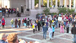 Hundreds attend Womxn's March in Denver, rally for abortion rights