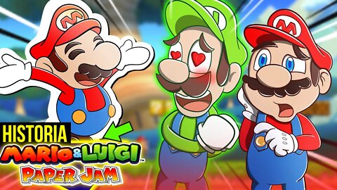 Super Mario GENERATIONS 😲| Historia Mario & Luigi Paper Jam