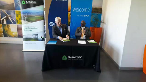 Eskom and CPUT’s South African Renewable Energy Technology Centre (SARETEC) sign an MOA worth R36 million