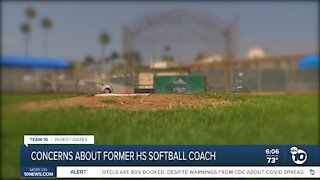 Concerns about former South Bay high school softball coach