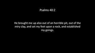 Psalms Chapter 40