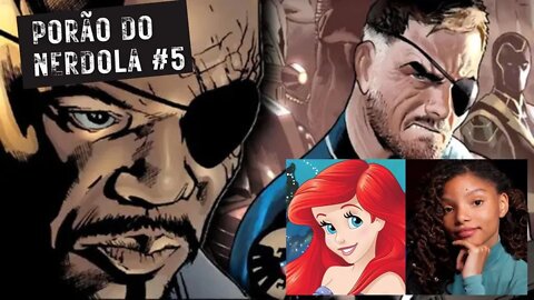 POR QUE NICK FURY NEGRO É MELHOR QUE BRANCO E A POLÊMICA DA PEQUENA SEREIA NEGRA, QUAL A CORRELAÇÃO?