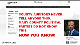 ELECTION INTEGRITY TRAINING STATE AND LOCAL REPORTING