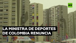 La ministra de Deportes de Colombia renuncia tras pérdida de los Juegos Panamericanos