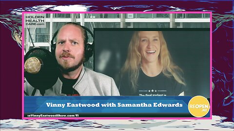 Samantha Edwards on The Vinny Eastwood Show
