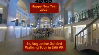 Guided Walking Tour of Historical St. Augustine || 360 VR Video || Part - 5
