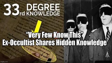 “Very Few Know This” Ex-Occultist Shares Hidden Knowledge!