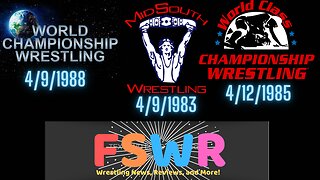 Classic Wrestling: NWA WCW 4/9/88, Mid-South Wrestling 4/9/83, WCCW 4/12/85 Recap/Review/Results