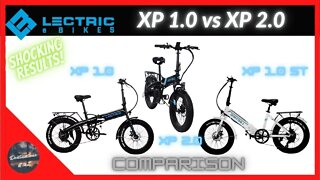 Lectric XP 1.0 and Step Through Comparison to Lectric XP 2.0 eBike Review
