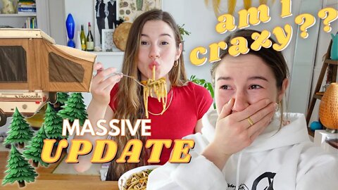 AM I REALLY DOING THIS ?? | Massive life update! ( what i eat in a day + vlog )