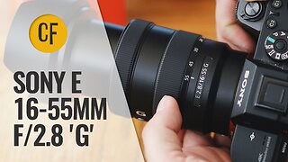 Sony E 16-55mm f/2.8 'G' lens review with samples