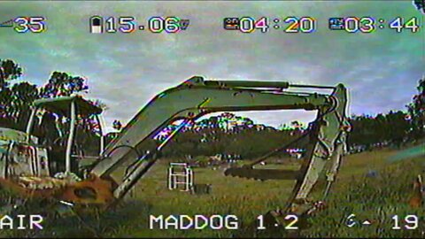 MadDog1 2 Excavator Gap and Trees #SendIt