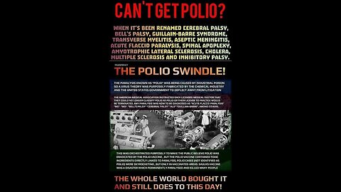 Did the Polio Vaccine Really Eradicate Polio