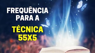 FREQUÊNCIA PARA FAZER A TÉCNICA 55X5 - FREQUÊNCIA 555Hz #meditação #leidaatração #55X5