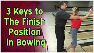 Bowling Fun and Fundamentals for Boys and Girls - The Finish Position
