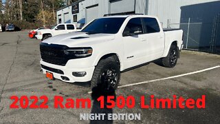 My New 2022 Ram 1500 Night Edition!!!