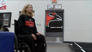 No limitations for coach Mary Scheer as Hartford Orioles gymnastics team heads to state