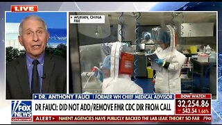 Fauci Laughs At Claim He Buried Lab Leak Theory